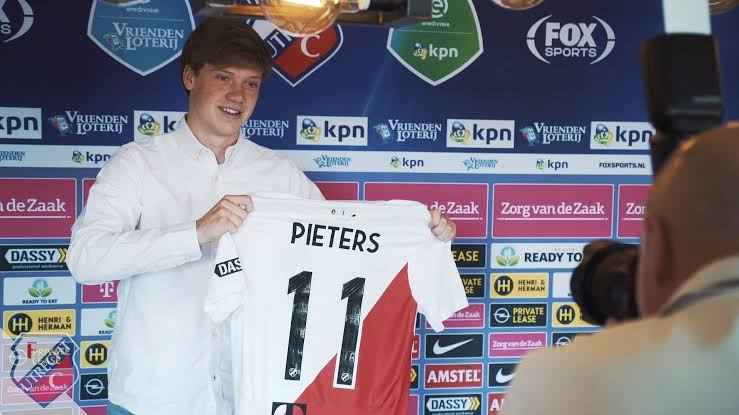 Image - Tim Pieters on signing with FC Utrecht. 